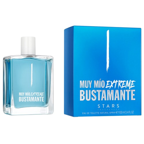 BUSTAMANTE Muy mío extreme Eau de toilette (agua de colonia) para hombre con vaporizador en spray 100 ml.