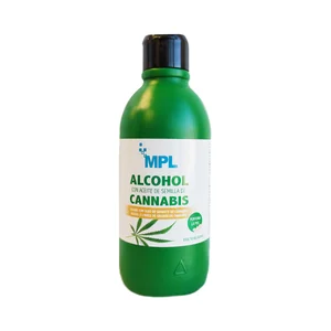 MPL Alcohol con aceite de semillas de Cannabis 250 ml.