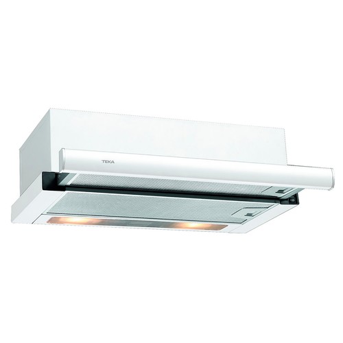 Campana extractora extraíble TEKA TL 6310 blanco capacidad extracción: 339 m3/h, velocidades: 2, motores: 1, A: 60cm.