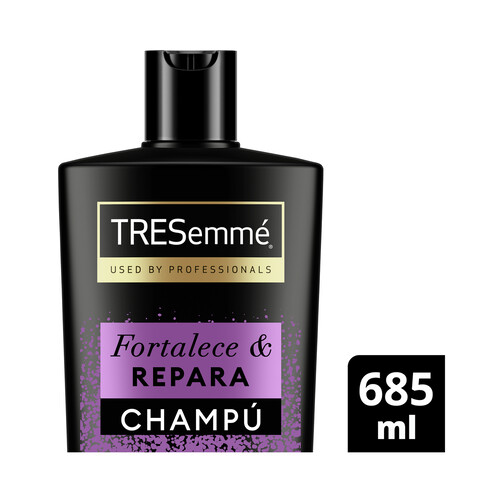 TRESEMMÉ Fortalece & repara Champú con biotina y Pro-bond plex, para cabellos dañados o débiles 685 ml.
