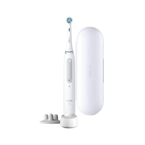 Cepillo de dientes eléctrico Braun ORAL-B iO SERIE 4, Bluetooth, sensor de presión, 4 modos de limpieza, 