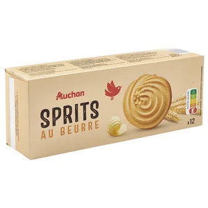 PRODUCTO ALCAMPO Galletas sprits de mantequilla 250 g.