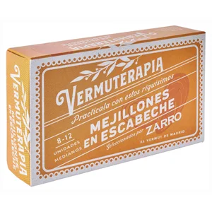 VERMUTERAPIA Mejillones en escabeche 8-12 uds. 70 g.