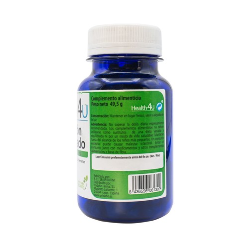 HEALTH 4 U Carbón Activado 90 capsulas 550 mg.