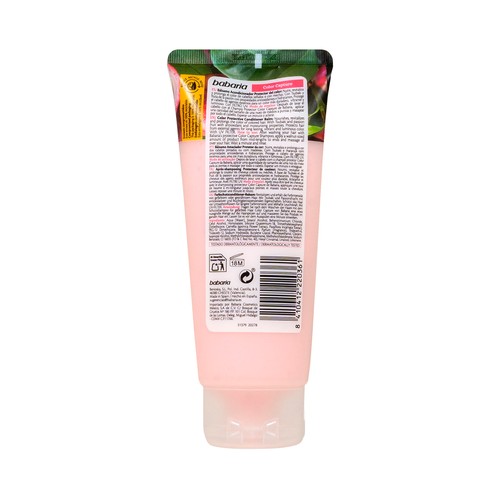 BABARIA Color capture Bálsamo acondicionador nutritivo y revitalizante, para cabellos teñidos o con mechas 200 ml.