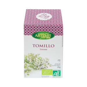 Imagen de ARTEMIS BIO Infusión tomillo ecológico ARTEM,IS BIO 20 uds. x 28 g.