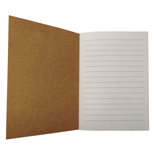 Cuaderno Tamaño A6 30 Hojas 10,5X14,7Cm Papel Recicl. Kraft ALCAMPO