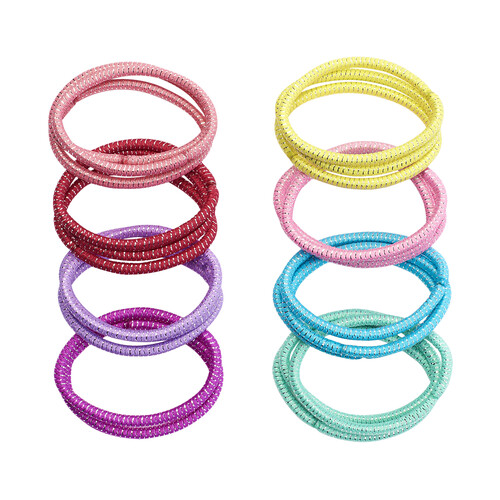 COSMIA Gomas elásticas clásicas de difentes y llamativos colores COSMIA 12 uds.