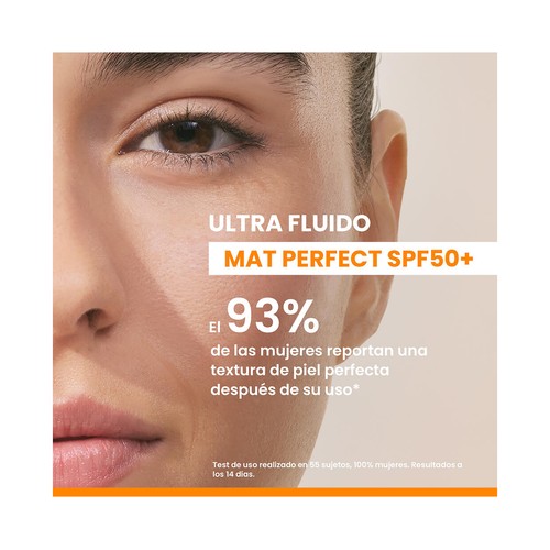 THERMALE AVÉNE Fluido solar matificante con FPS 50+ (muy alto), para pieles normales a mixtas 50 ml.