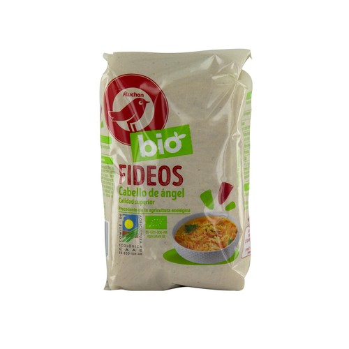 FIDEO CABELLO ANGEL AUCHAN BIO  500 G