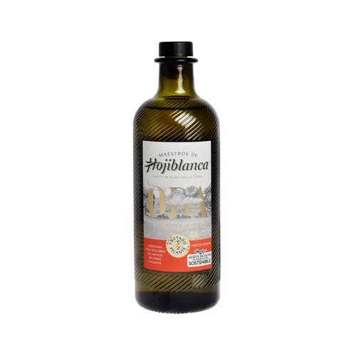 MAESTROS DE HOJIBLANCA ODA N º 5  Aceite de oliva virgen extra especial ensaladas y verdura botella de 500 ml.