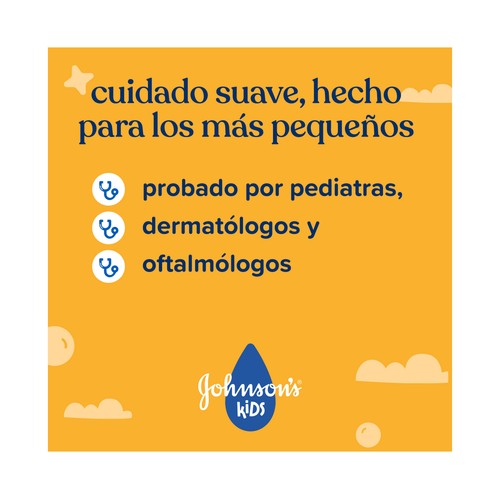 JOHNSON'S Kids Champú infantil para cabellos encrespados y con rizos 500 ml.