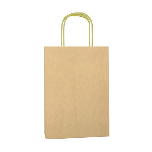 Bolsa de regalo, tamaño L, color marrón, AUCHAN.
