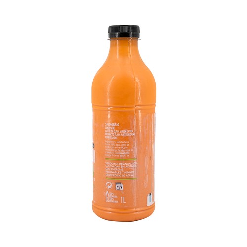 LA PARCELA Salmorejo de cherry con aceite de oliva virgen extra LA PARCELA 1 l.