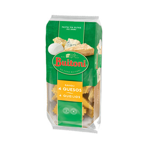 Imagen de BUITONI Raviolis de pasta fresca, rellenos de una exquisita mezcla 4 quesos BUITONI 230 g.
