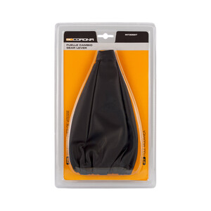 Fuelle universal pde simil de cuero de color negro para la palanca de cambio BCCORONA.