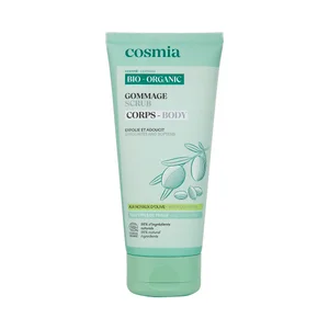 COSMIA Bio Crema exfoliante corporal con hueso de oliva ecológico 150 ml.