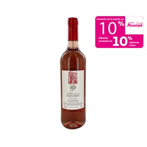 CERRO DE LOS PASTORES Vino rosado con D.O. Valdepeñas botella 75 cl.
