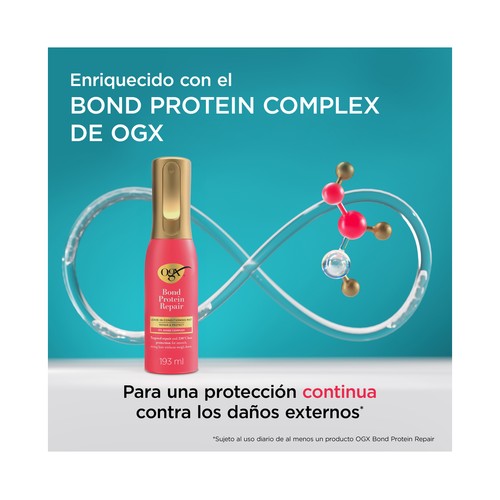 OGX Bond protein repair Protector capilar frente al calor 193 ml. 