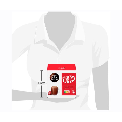 NESTLÉ Café cápsulas dolce gusto kitkat