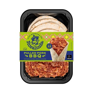 Imagen de GALLO Las Recetas de Rosalinda Fajitas de pulled pork bbq, con codillo de cerdo, cebolla y salsa bbq 220 g.