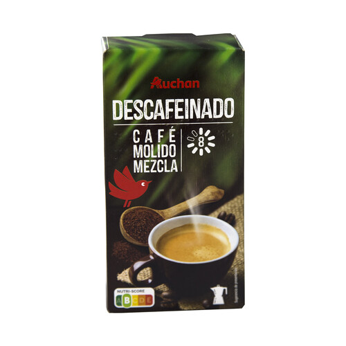 PRODUCTO ALCAMPO Café molido mezcla descafeinado 250 g.