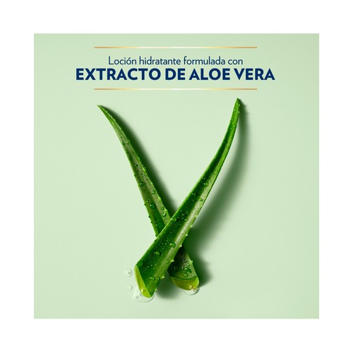 VASELINE Aloe soothe Loción corporal hidratante con aloe vera, para pieles secas 400 ml.