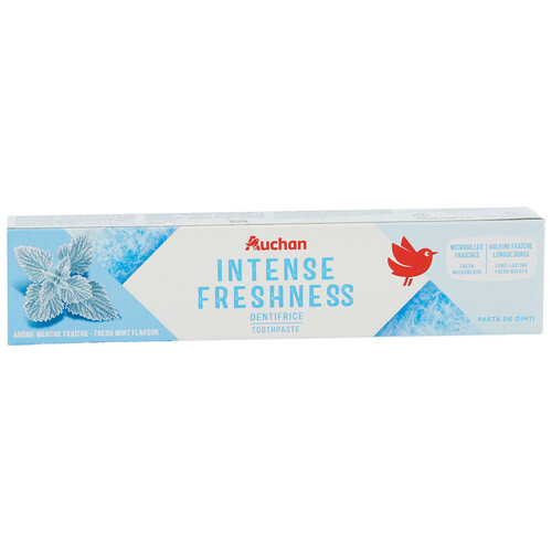 Pasta de dientes con fluor y sabor a menta PRODUCTO ALCAMPO 75 cl.