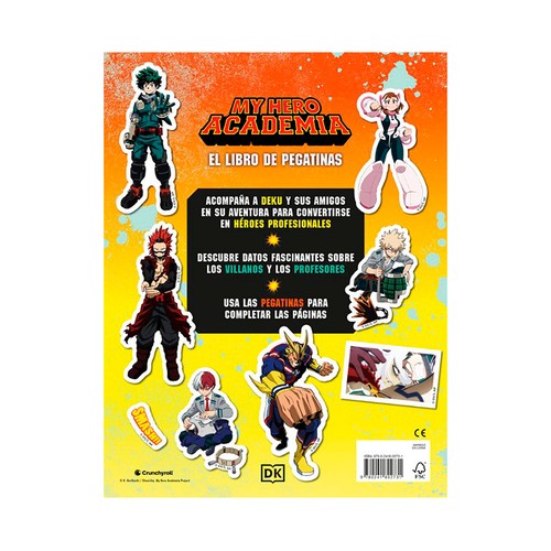 My hero academia: el libro de pegatinas. VA. DK
