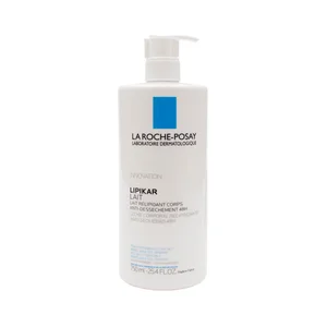 LA ROCHE POSAY Leche corporal hidratante, relipidizante y anti-sequedad, para pieles secas y sensibles LA ROCHE POSAY Lipikar 750 ml.