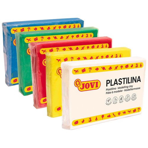 Taco de plastilina de 350 g de colores básicos JOVI.