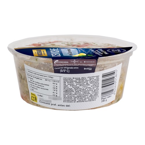 NUCHAR Ceviche de corvina 200 g. 