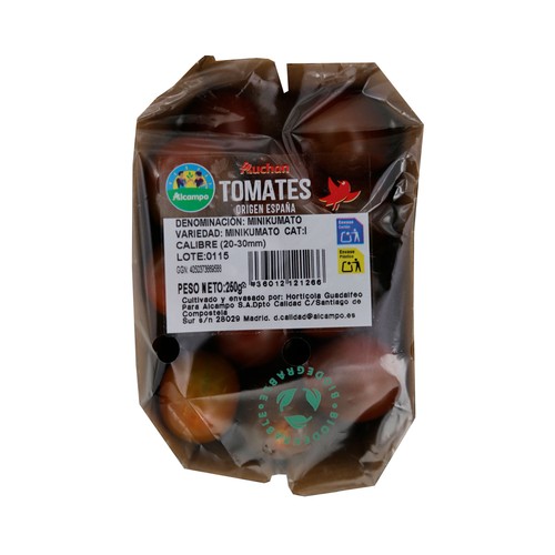 ALCAMPO CULTIVAMOS LO BUENO Tomate mini Kumato  250 g.