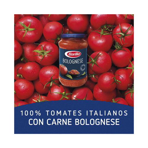 BARILLA Salsa Bolognese (Boloñesa) con base de tomate BARILLA 400 g.