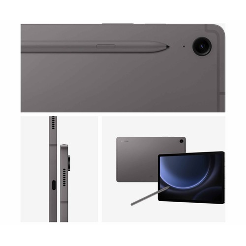 SAMSUNG Galaxy Tab S9 FE gris, 256GB + 6GB Ram, Tablet 27,7cm (10,9"). SM-X510NZAEEUB.