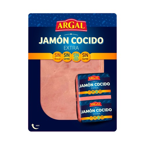 ARGAL Jamón cocido extra 120 g.