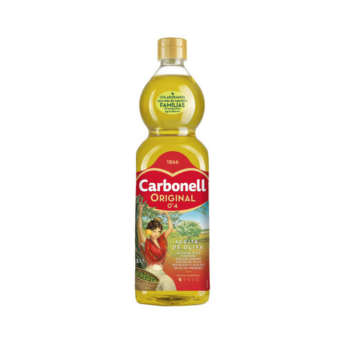 CARBONELL Aceite de oliva suave botella 1 l.