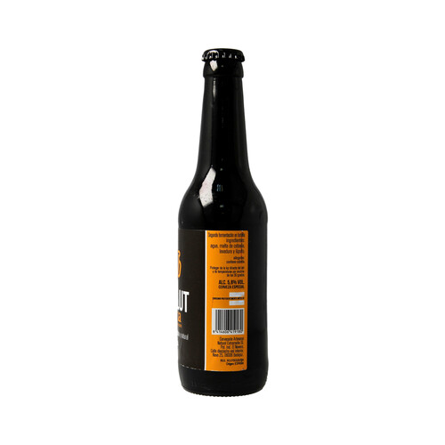 BALLUT Cerveza negra artesana botella 33 cl.