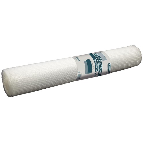 Rollo de polietileno flexible de 1 metro de film transparente con burbujas de 10 milímetros ARREGUI.