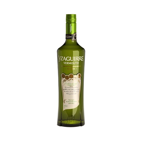 YZAGUIRRE Vermouth blanco reserva YZAGUIRRE botella de 1 litro