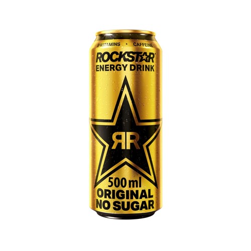Imagen de Bebida energética sin azúcar ROCKSTAR 500 ml.