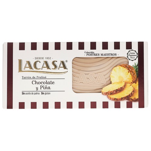 LACASA Turrón de chocolate y piña 225 g. - Alcampo ¡Haz tu Compra ...