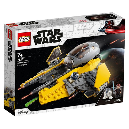 Juego de contrucción Interceptor Jedi™ de Anakin con 248 piezas, LEGO Star Wars 75281.