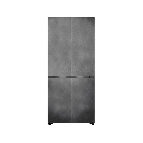 Frigorífico americano 191cm TEKA RMF 87870 IN-LINE STONE GREY, NO FROST, clasificación energética: E, H: 191cm, A: 83,3cm, F: 60cm, capacidad total: 514L.