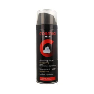 COSMIA Espuma de afeitar hidratante y protectora para pieles sensibles COSMIA Sensitive 200 ml.