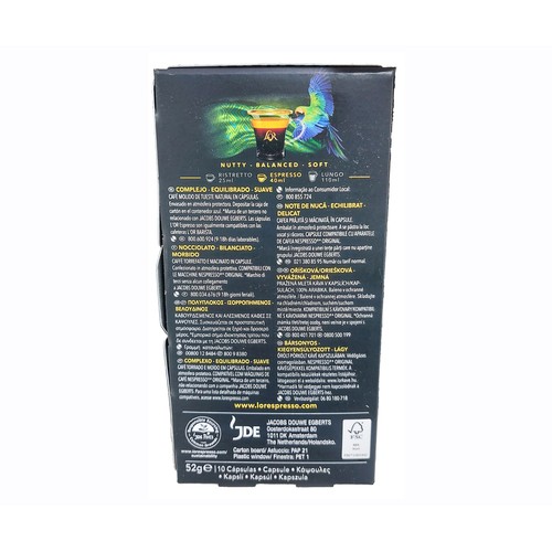 L´OR Café en cápsulas origen Brasil 10 uds. 52 gr.