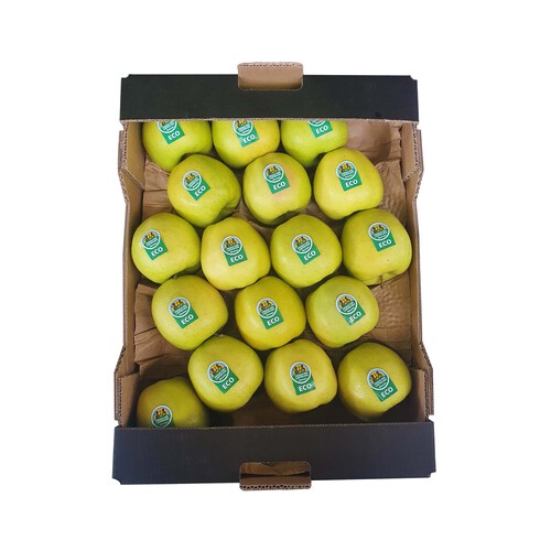 Manzanas golden ecológica ALCAMPO PRODUCCIÓN CONTROLADA Bandeja 700 g.