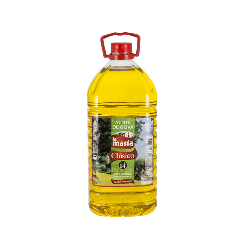 LA MASÍA Aceite de oliva suave garrafa 5 l.