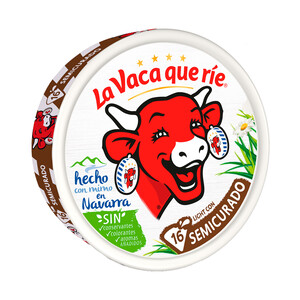 Imagen de LA VACA QUE RÍE Queso en porciones semicurado LA VACA QUE RÍE 16 uds.