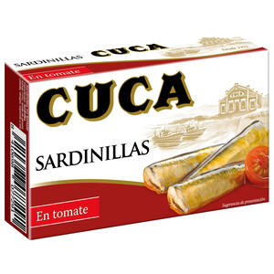 Imagen de CUCA Sardinillas en tomate 60 g.